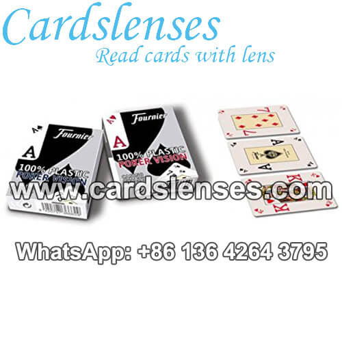 Founier poker vision 100 plastic marked cards