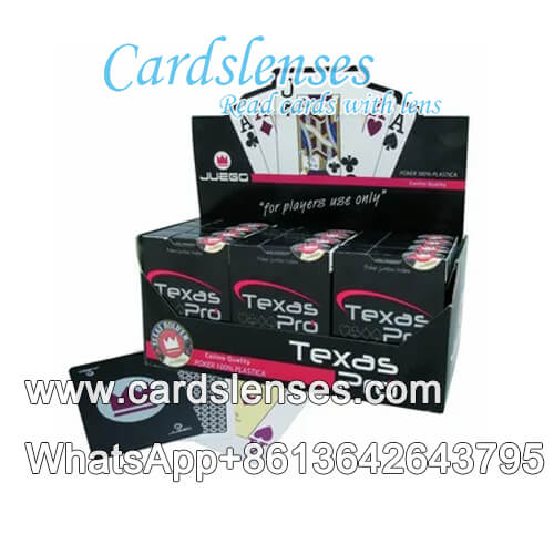 juego texas pro marked cards