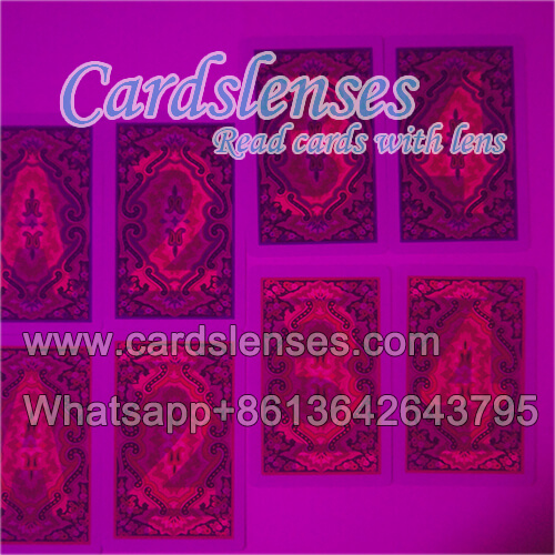 KEM Paisley invisible ink juice marked cards