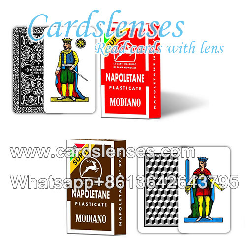 perspective marked cards of modiano napoletane