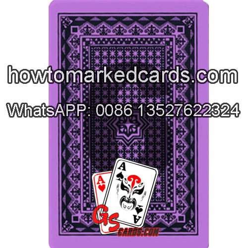 Royal jumbo index marking playing cards