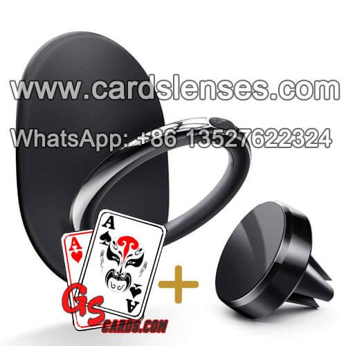 Phone Case Hard Ring Poker Hole Cards Camera