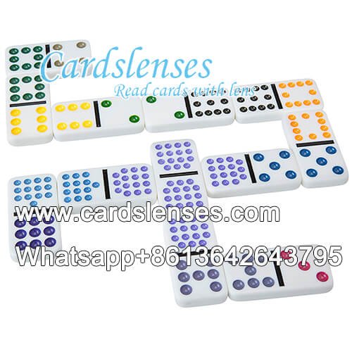 Tinta invisible luminoso dobles doce puntos del color marcados dominó Tinta invisible luminoso dobles doce puntos del color marcados dominó