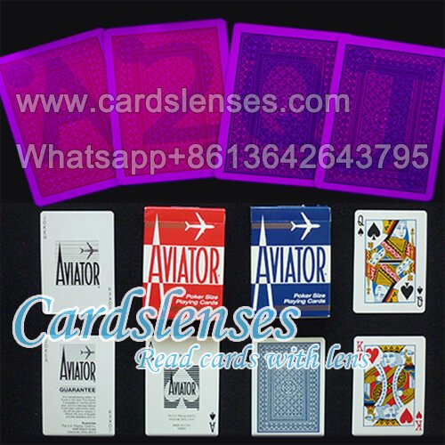 Aviator baraja con marcas luminosas Aviator baraja con marcas luminosas