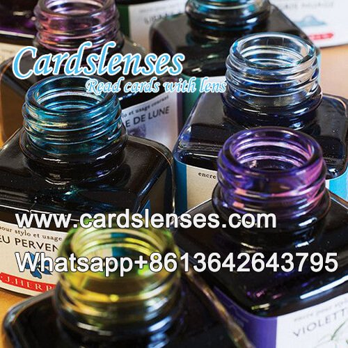baraja marcada tinta invisible para trucos de tarjetas baraja marcada tinta invisible para trucos de tarjetas