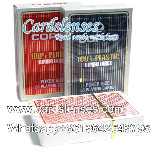 Copag Jumbo Face e rosto regular cartões de pôquer Copag Jumbo Face e rosto regular cartões de pôquer