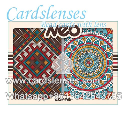 Copag Neo Culture baraja de cartas marcadas luminosas Copag Neo Culture baraja de cartas marcadas luminosas