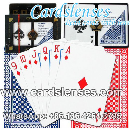 Copag Pinochle cheating cards with invisible ink poker cheat