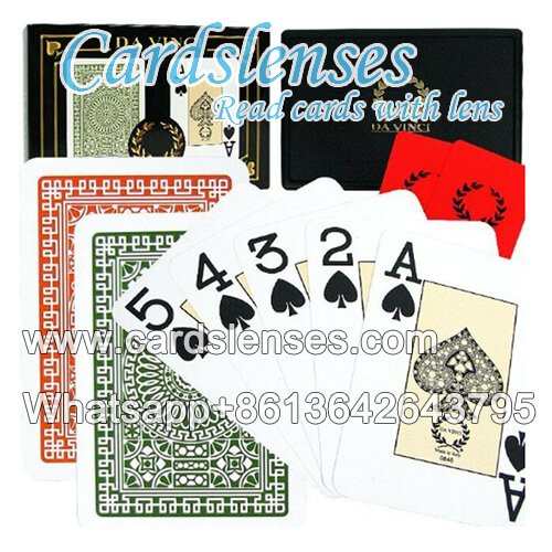 Da Vinci Jumbo Index Palermo Plastic Playing Cards