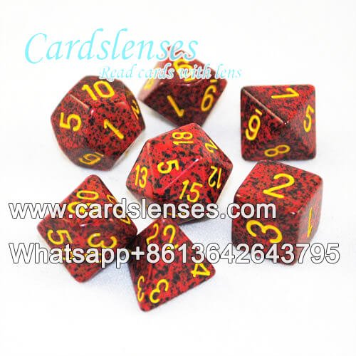 Dados de trucos de mercurio para el juego Dados de trucos de mercurio para el juego