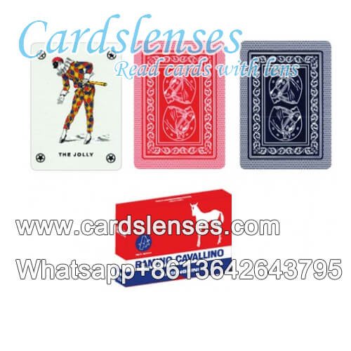 Dal Negro cavallino marked cards