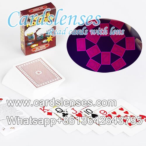 Italia dal negro Texas Holdem baraja marcada Italia dal negro Texas Holdem baraja marcada