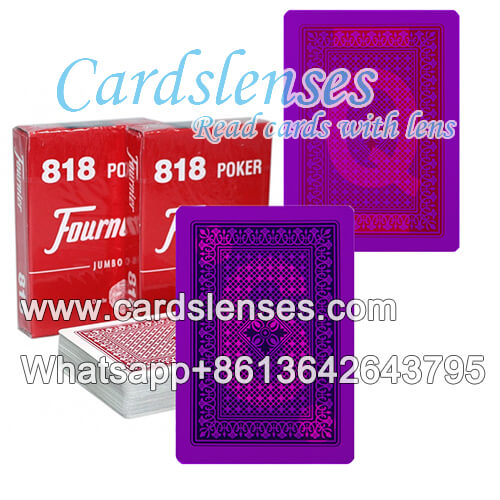 fournier 818 infrared marked cards juice deck