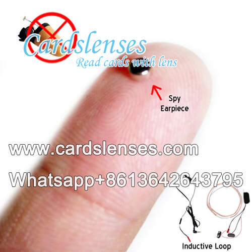 x-ray marked cards magnet earpiece