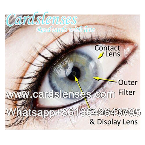 professional marked cards contact lenses
