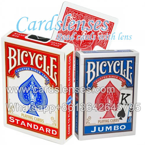 Marked cards Bicycle cards