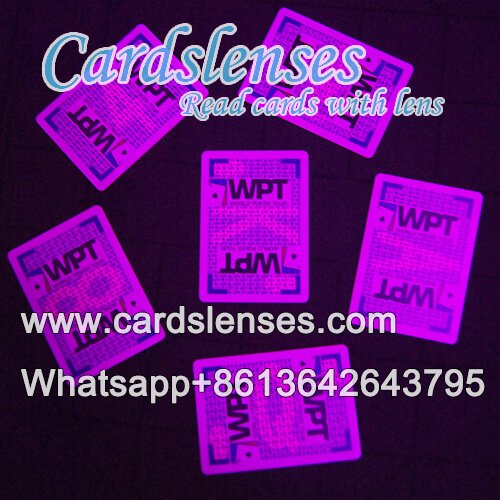 invisible ink marked fournier wpt playing cards