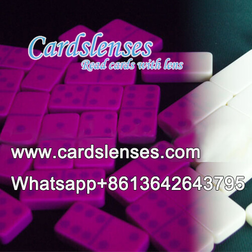 marked domino for infrared contact lens