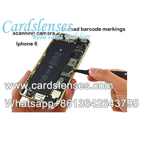 iphone 6 scanning lens for barcode cards
