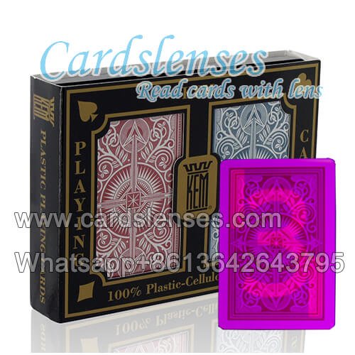 KEM Arrow baralho marcado para poker luminosas KEM Arrow baralho marcado para poker luminosas
