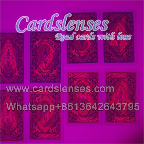 KEM Paisley invisible ink juice marked cards