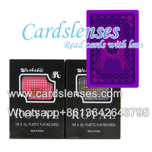 lentes de contacto baraja marcada royal tamaño ancho tarjetas plásticas lentes de contacto baraja marcada royal tamaño ancho tarjetas plásticas