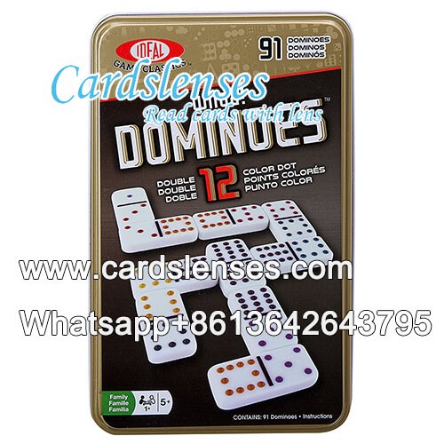 Tinta invisible luminoso dobles doce puntos del color marcados dominó Tinta invisible luminoso dobles doce puntos del color marcados dominó