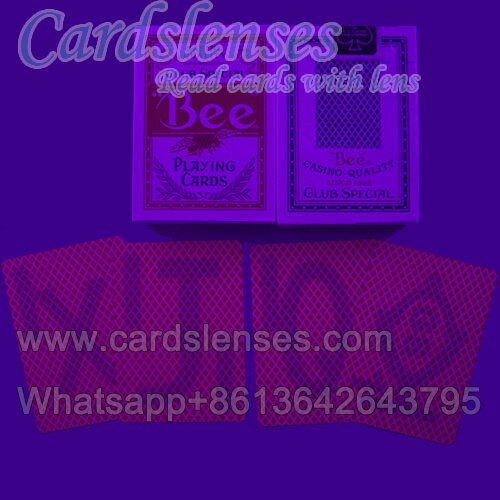 perspective bee marked cards for luminous contact lens