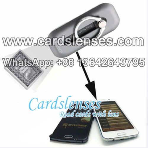 phone case hard ring poker scanning camera