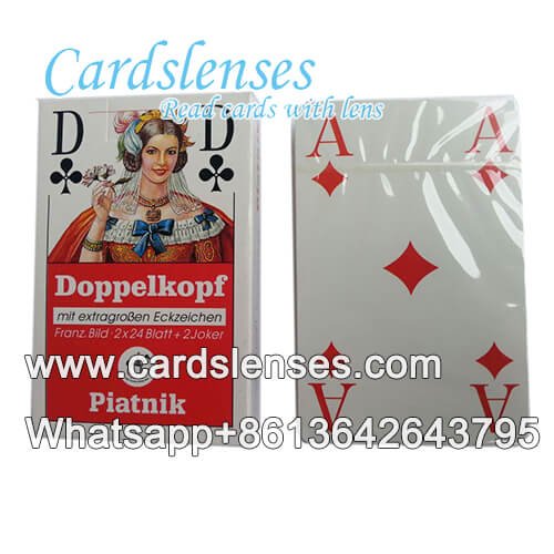 Piatnik Doppelkoph tarjetas de juego de engaño Piatnik Doppelkoph tarjetas de juego de engaño