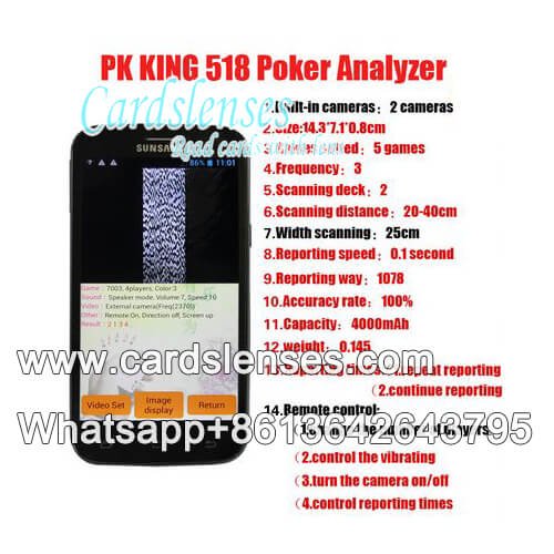 Pk king 518 Analisador de Digitalização Pk king 518 Analisador de Digitalização