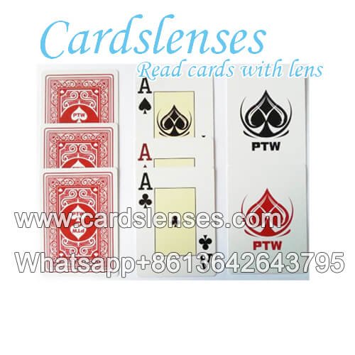 PTW marcou cartas de poker com truques PTW marcou cartas de poker com truques
