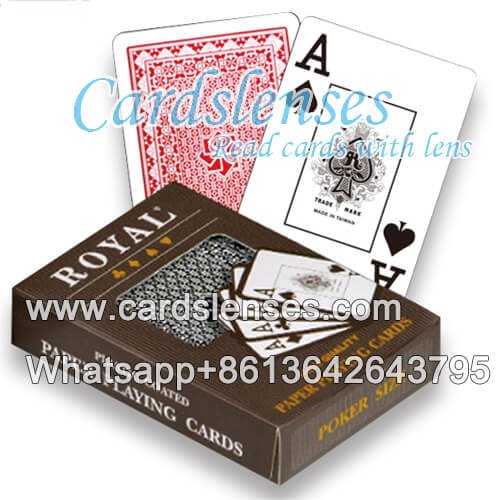 Royal índice jumbo cartas marcadas luminosas Royal índice jumbo cartas marcadas luminosas