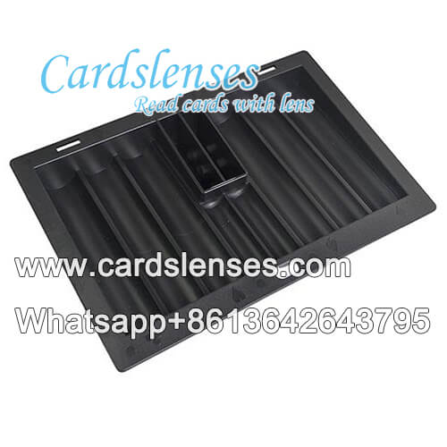 chip tray scanner for barcode marked poker