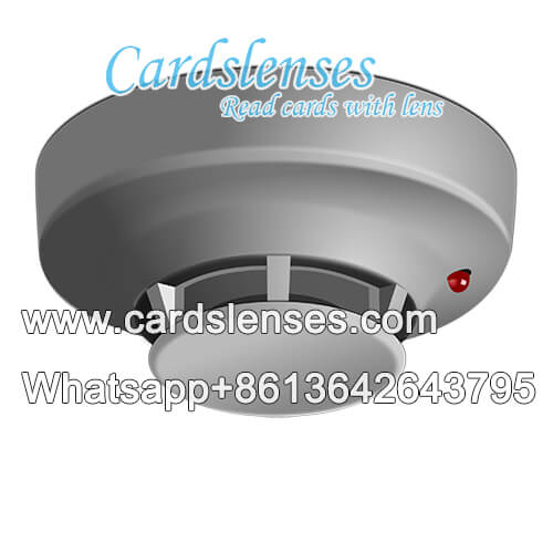 smoke alarm undetectable marked cards zoom lens camera