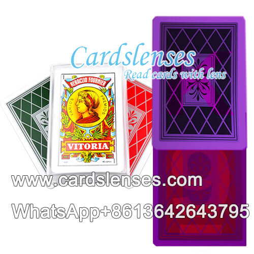Heraclio Vitoria marked deck of cards