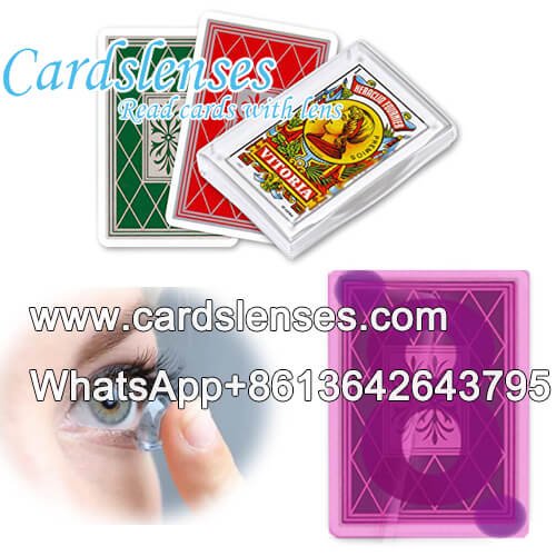 Spanish marked cards