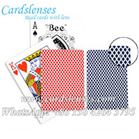 bee standard index marked playing cards for poker games
