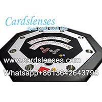 Paper playing cards sensor for non-marked deck