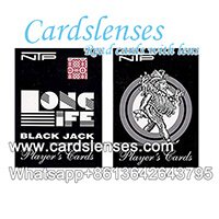 ntp black jack juice ink marked cards 