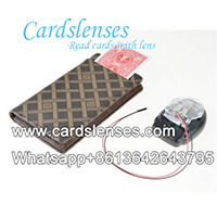 Wallet to exchange playing cards